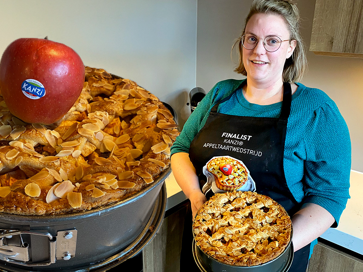 Thuisbakster Astrid over de appeltaartwedstrijd